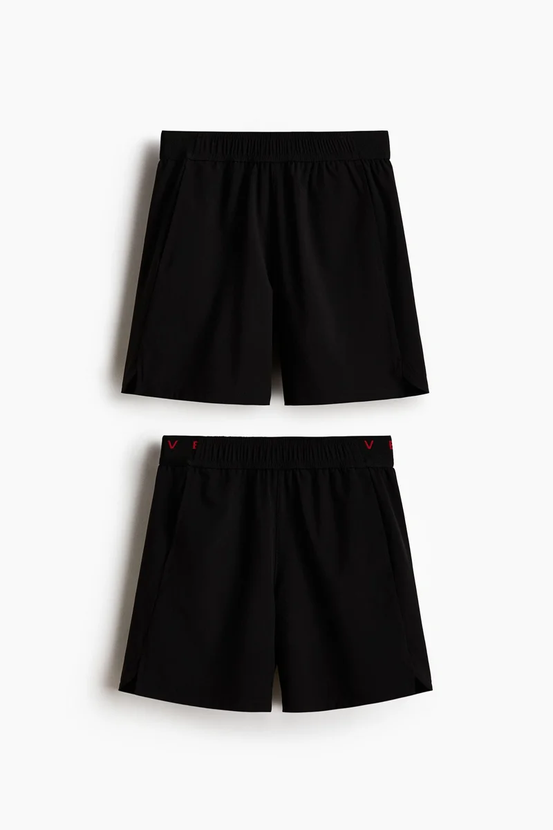 اتش اند ام شورت من نسيج دراي موف™ - عبوة من قطعتين